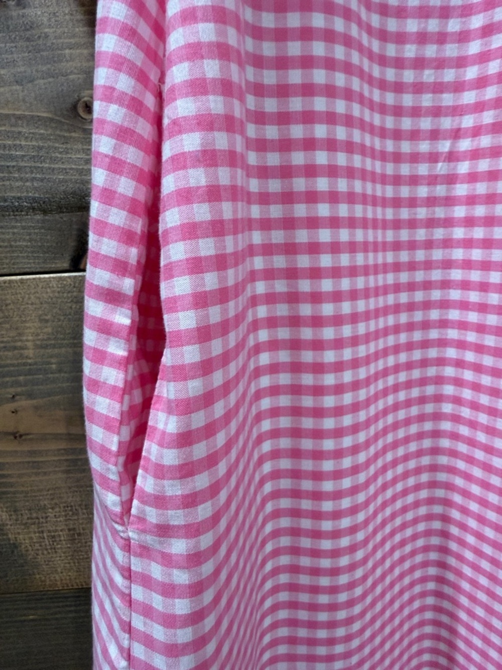 entro Pink Gingham Dress - Picture 3 of 11